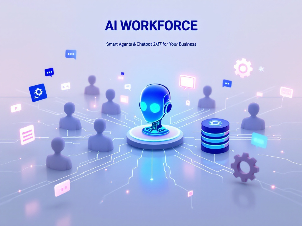 Multi-channel customer engagement dashboard with AI chat interface